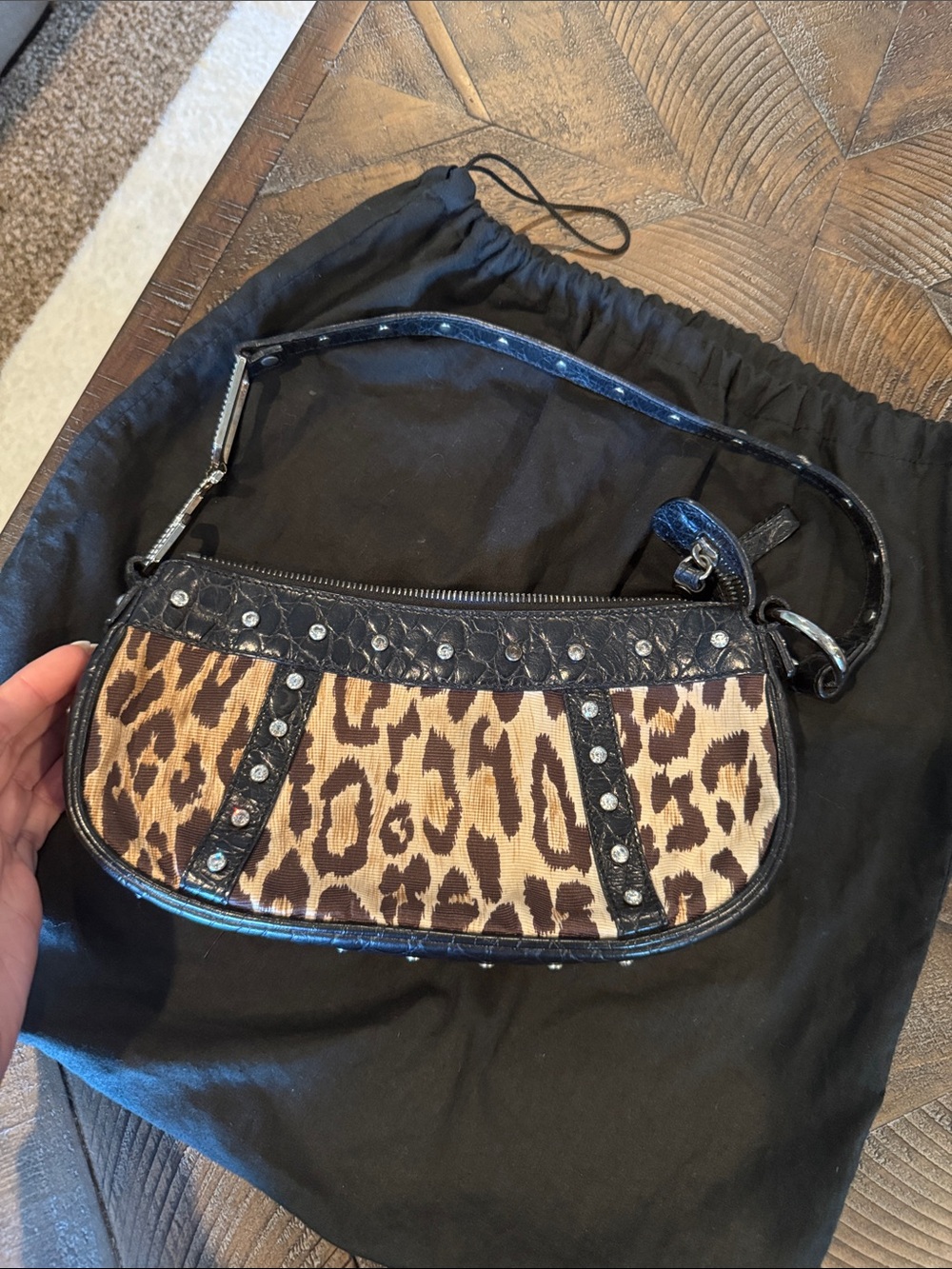Vintage Y2K dolce and Gabbana baguette handbag - Picture 7 of 10